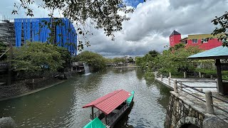 大垣・水門川と四季の広場