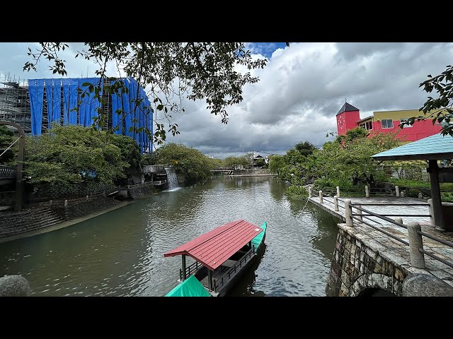 大垣・水門川と四季の広場