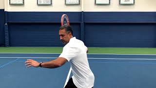 Time Your Groundstrokes Like Nishikori