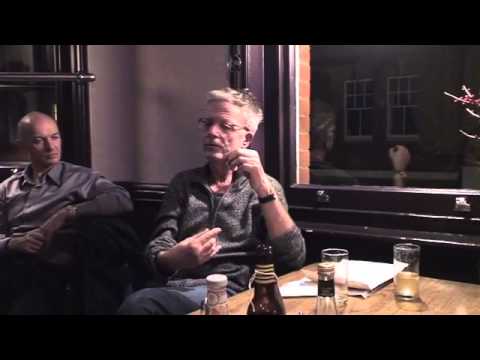 Stuart Pound speaking at London Animation Club