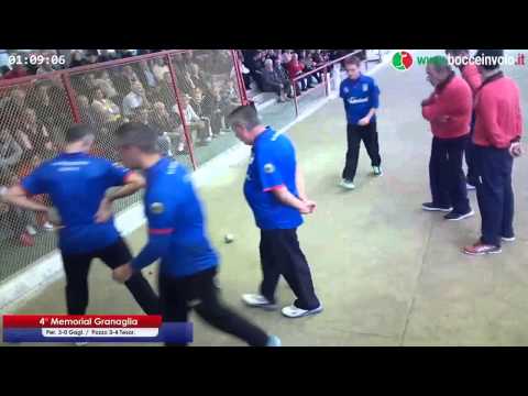 Semifinali Gara Internazionale a Quadrette 4° Memorial Umberto Granaglia   2014