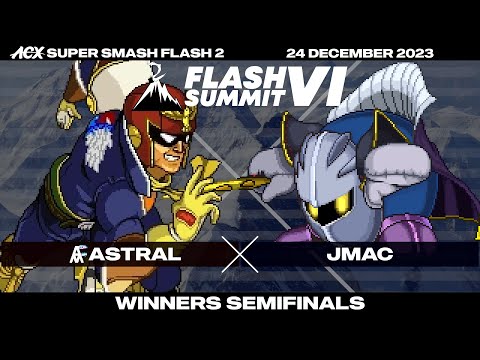 Astral (Captain Falcon) vs Jmac (Meta Knight) - Winners Semifinals - Flash Summit VI