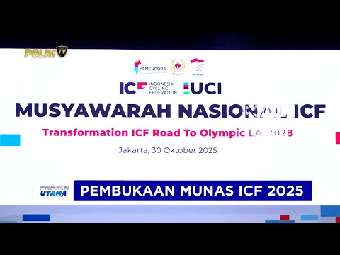 KAPOLRI LISTYO SIGIT PRABOWO HADIRI PEMBUKAAN MUNAS ICF 2025