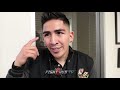 LEO SANTA CRUZ “I COULD BEAT GARY RUSSELL, MY TIMING, MY PRESSURE, MY VOLUME OF PUNCHES, I WIN!”