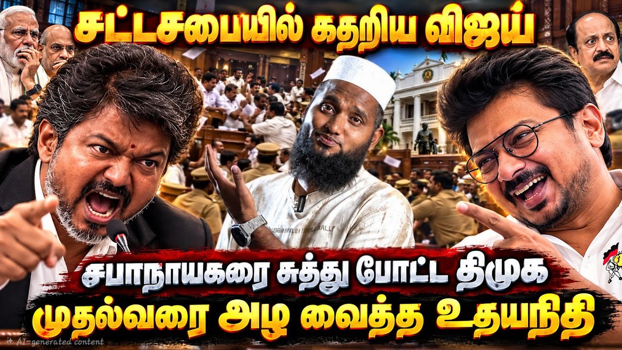 சட்டசபையில் கதறிய விஜய்! சபாநாயகரை சுற்றிவளைத்த தி?