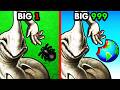 Growing Biggest SEA HAND MONSTER
