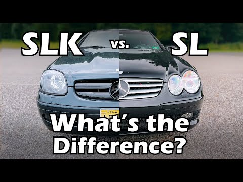 How Does the Mercedes SLK Compare to the SL?