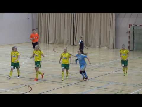 Naisten futsal-cup 2016-2017 / GFT/Prinsessat vs. Ilves FS maalikooste 18.1.2017