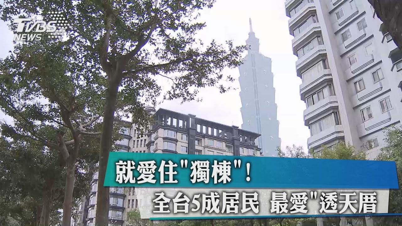 就愛住獨棟！　全台5成居民最愛透天厝