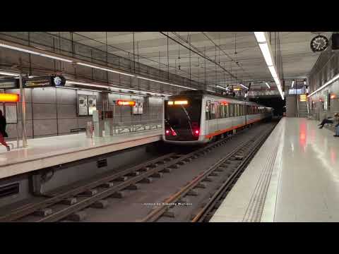 O metrô em Bilbao, Espanha 2022 - Bilboko metroa
