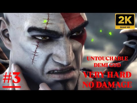 God of War 2 Titan Mode No Damage Gameplay Part 3 [ 1440p 60 fps] 2024