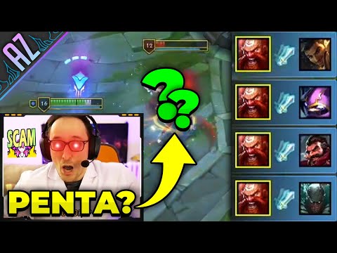 GRAGAS - LA PENTA SCAMMATA PEGGIORE MAI VISTA - AZ PENTAKILL CHALLENGE
