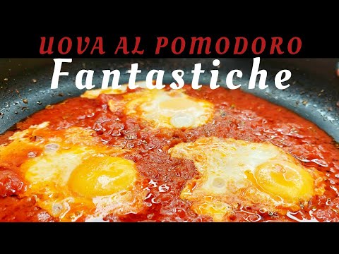 Hai poco Tempo?Le Uova al Pomodoro sono un Salvacena Perfetto ๐๐