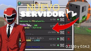 NUEVO SERVIDOR para CRAFTSMAN 0.15.10 y MCPE 0.15.10