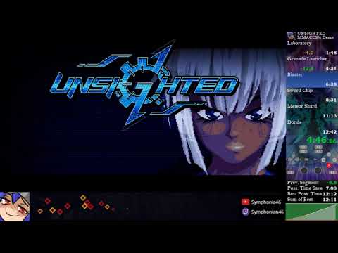 UNSIGHTED Demo MMACCS% Speedrun - 7:29.628 IGT (12:25 RTA)