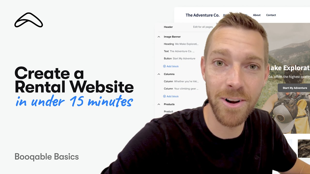 Create a Rental Website with Booqable in under 15 minutes
