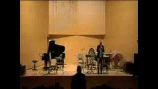 ÍTACA (Mosaic II) (2013) for Alto/Baritone Sax and Electronics