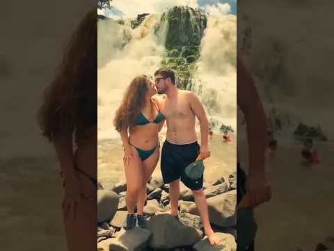 Rota do Amor na cachoeira de Santo Antônio em Laranjal do Jari-Ap!