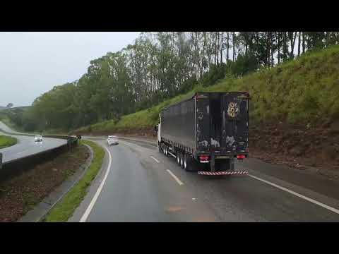 《EP167》CARMO DA CACHOEIRA MINAS GERAIS COM MUITA CHUVA BR381