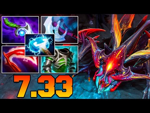 Weaver Dota 2 Carry Pro Gameplay Safelane Guide 2023 Item Build 7.33