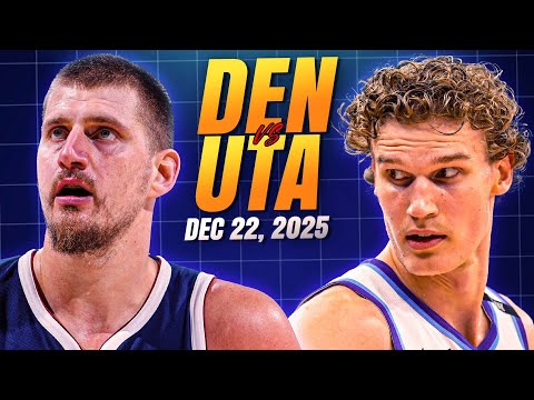 Denver Nuggets vs Utah Jazz - FULL GAME HIGHLIGHTS | December 22, 2025 NBA Season