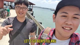 VLOG JALAN DI PULAU UBIN SINGAPURA!!