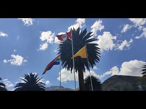 Ceremonia de Izamiento del Pabellón Nacional por la Independencia del Perú - Bicentenario, video de YouTube