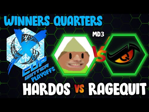 [X-Cup Winter] The Hardos vs Ragequit Gaming | Playoffs | Winners Quarters [PT-BR] HotS 2022