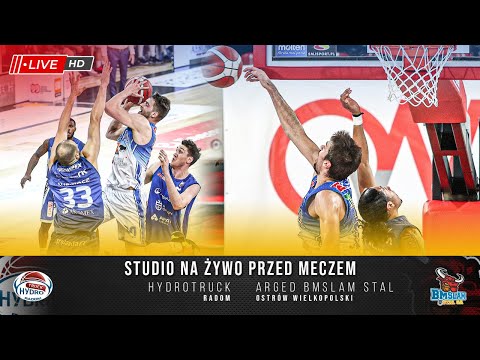 Studio na żywo przed meczem HYDROTRUCK Radom - ARGED BMSLAM Stal