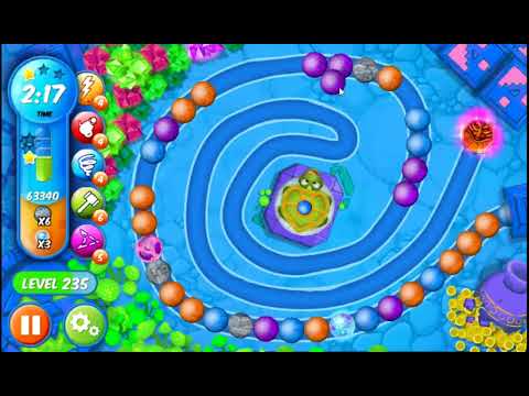 Marble Woka Woka Level 235 - NO BOOSTERS 🐢 | SKILLGAMING ✔️