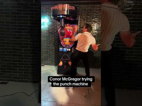 Conor vs. Punch Machine 👊 (via hardhitterzuk/TT)