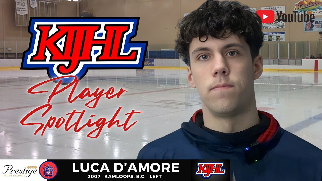 Player Spotlight - Kamloops Storm - Luca D'Amore