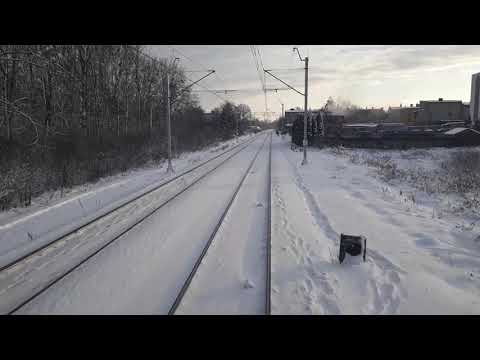 Bytom - Mysłowice Widok z kabiny