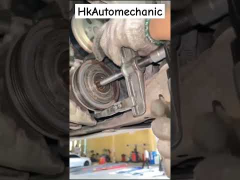 Ac compressor pulley removing tool uses. #cool #compressor