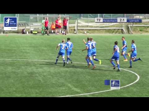 B-Junioren - 1. FC Heidenheim 1846 vs. FV Lörrach Brombach 2:1 - Gökalp Kilic
