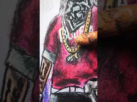 Free Fire Hip Hop Samurai Bundle Drawing #freefire #art #oilpastels #alwinanwin