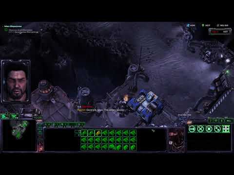 StarCraft II: Wings of Liberty Campaign Mission 7 - Outbreak