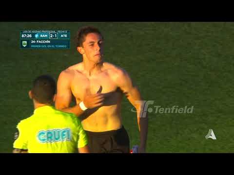 Fecha 12 - Rampla Jrs 2:1 Atenas - Enzo Facchin (RAM)