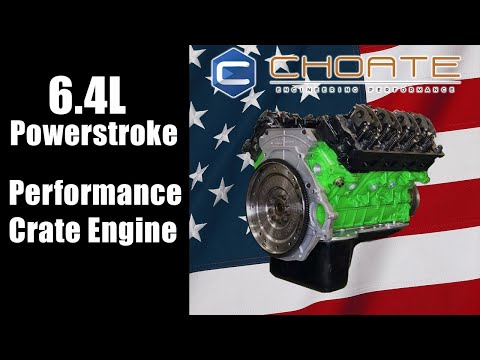 Ford 6.4L Powerstroke and Maxxforce 7 Diesel Crate Engine