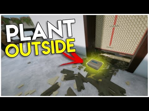 PLANT OUTSIDE THE OBJECTIVE!!! - Rainbow Six Siege Glitches