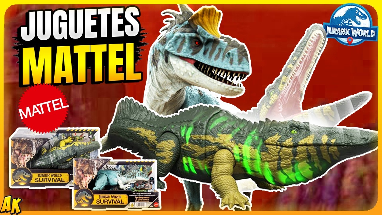 DINOSAURIOS de MATTEL // TODA la ACTUALIZACIÓN 3.22 de Jurassic World Alive