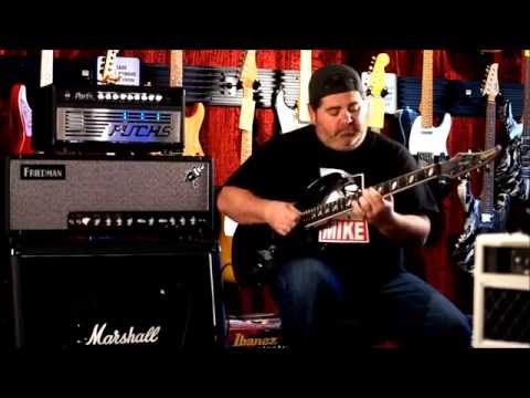 Caparison Dellinger II M3 guitar into Friedman Steve Stevens