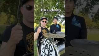 Download lagu $1 VS $10,000 Brass Band #aylex #brass #brassband #trumpet #saxophone #trombone #sousaphone #drums mp3