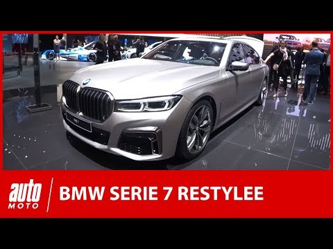 BMW Série 7 restylée : premières impressions au salon de Genève