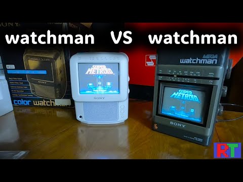 Sony CRT showdown - Color Watchman versus Mega Watchman