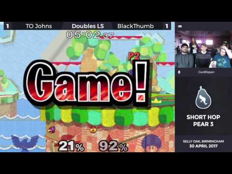 Short Hop Pear 3 Doubles - Losers Semifinals - Shais + Kyran vs Brownthumb + Ephi