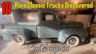 Unbelievable Craigslist Finds: 10 Rare Classic Trucks for Sale