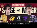 [ID] M5 Group Stage Hari 4 | ONIC VS TRIPLE ESPORTS | GAME 1