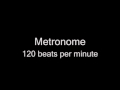 Metronome 120 bpm 