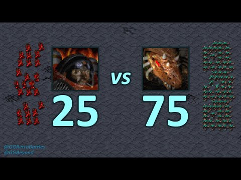 25 Firebats vs 75 Zerglings - Similar Resources - StarCraft Retro Battles